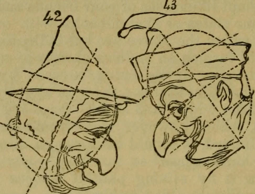 An illustration from The magician's own book, or The whole art of conjuring, 1862, leaf 333