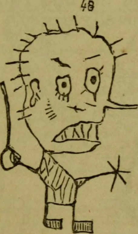 An illustration from The magician's own book, or The whole art of conjuring, 1862, leaf 334