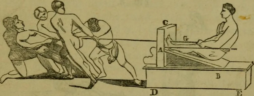An illustration from The magician's own book, or The whole art of conjuring, 1862, leaf 352