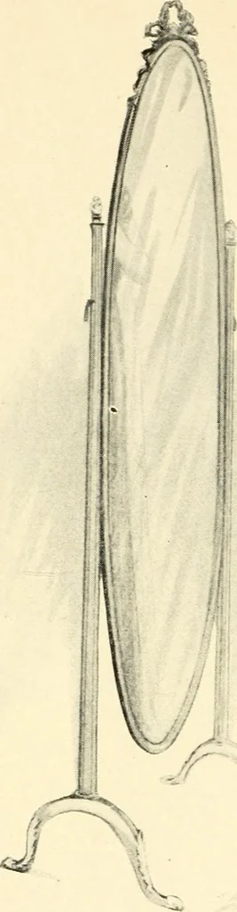 An illustration from The magic of dress, 1911, leaf 7