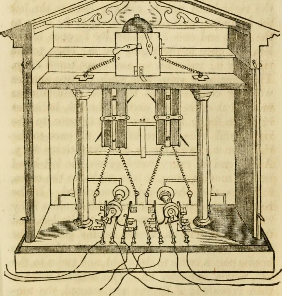 An illustration from Magic, pretended miracles, and remarkable natural phenomena, 1855, leaf 146