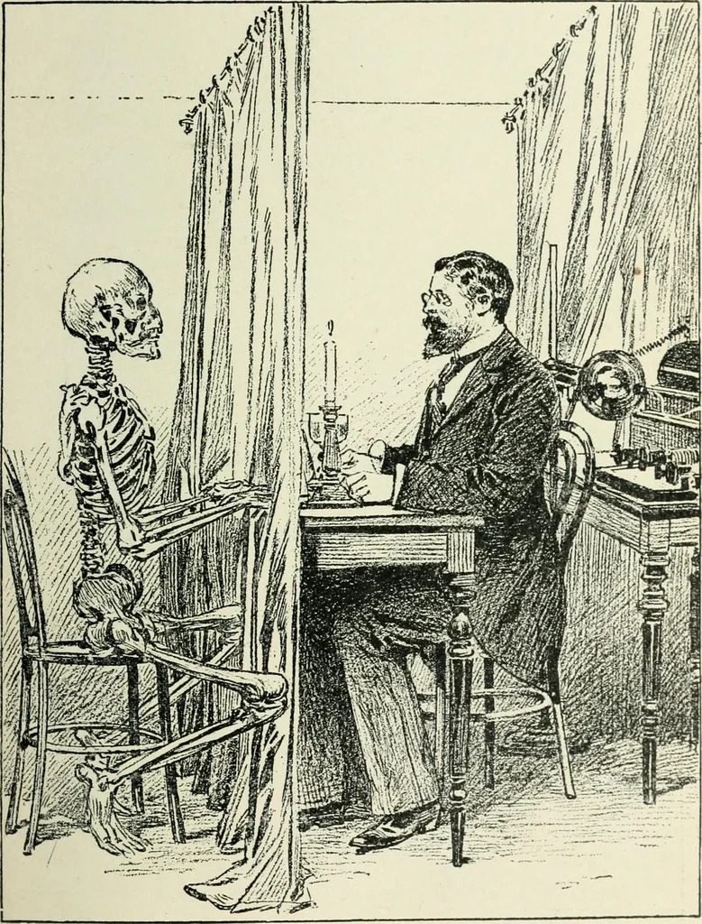 An illustration from Magic; stage illusions and scientific diversions, including trick photography, 1897, leaf 114