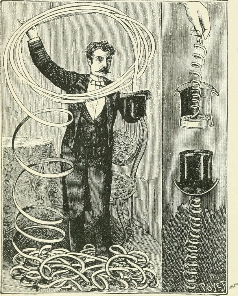 An illustration from Magic; stage illusions and scientific diversions, including trick photography, 1897, leaf 133