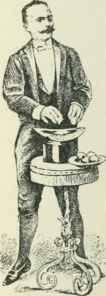 An illustration from Magic; stage illusions and scientific diversions, including trick photography, 1897, leaf 135