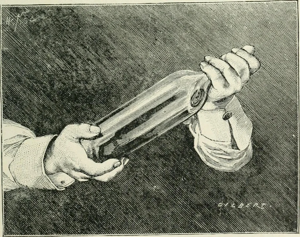 An illustration from Magic; stage illusions and scientific diversions, including trick photography, 1897, leaf 138