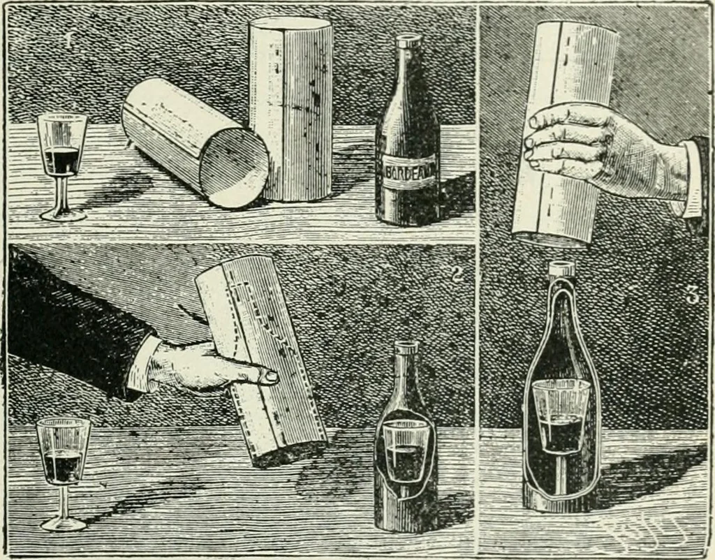 An illustration from Magic; stage illusions and scientific diversions, including trick photography, 1897, leaf 146
