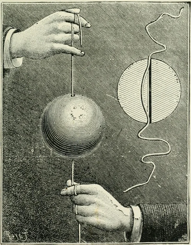 An illustration from Magic; stage illusions and scientific diversions, including trick photography, 1897, leaf 154