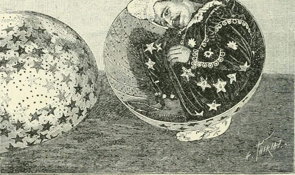 An illustration from Magic; stage illusions and scientific diversions, including trick photography, 1897, leaf 165