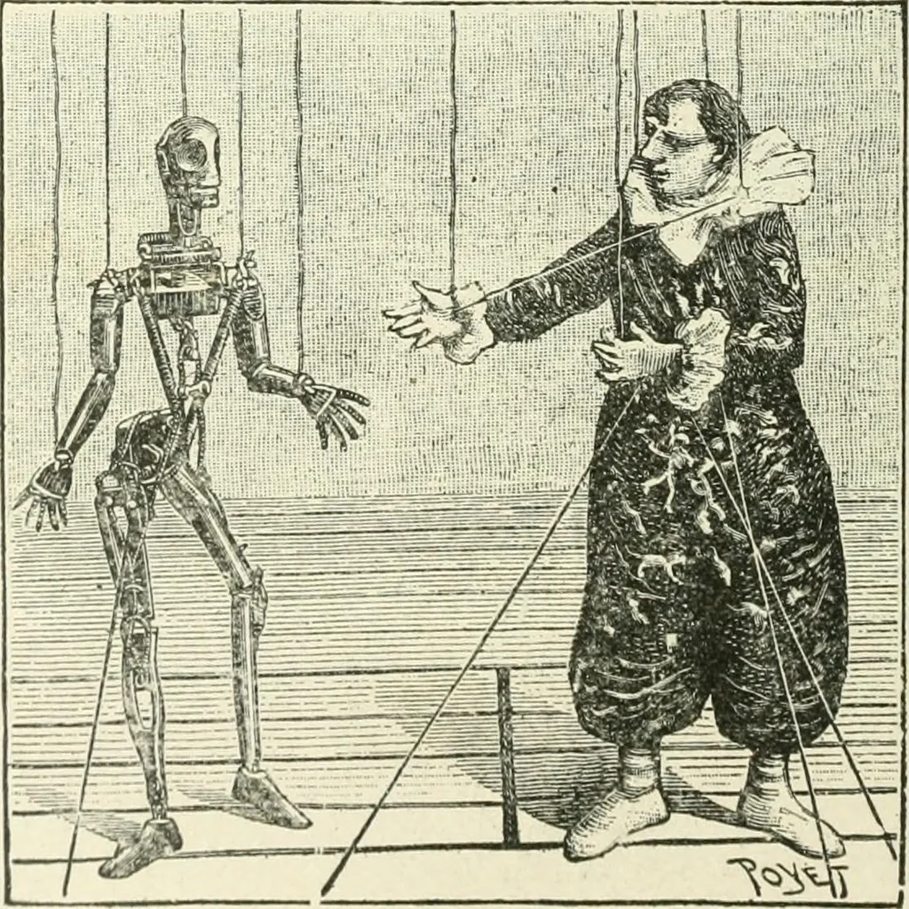 An illustration from Magic; stage illusions and scientific diversions, including trick photography, 1897, leaf 189