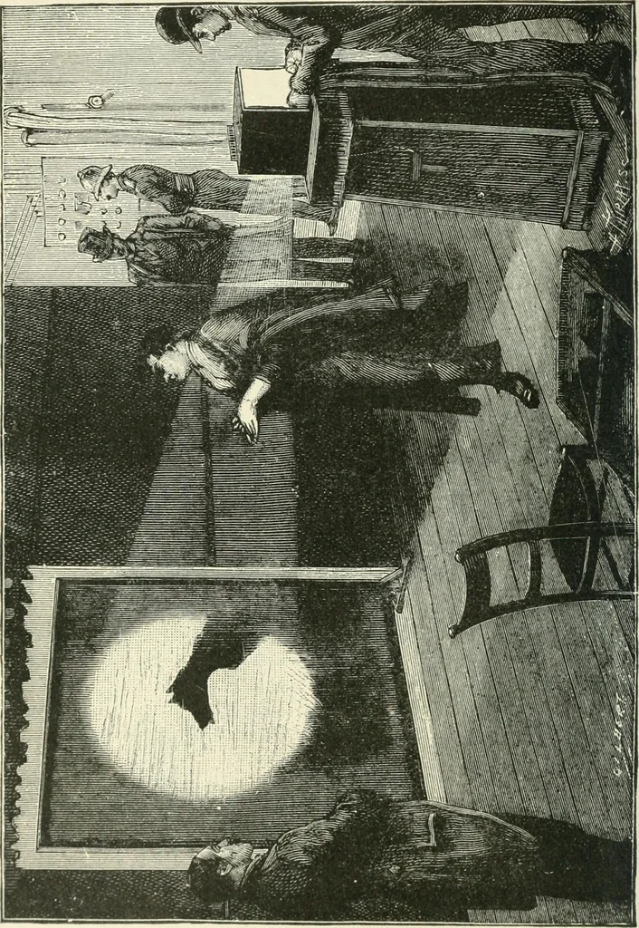 An illustration from Magic; stage illusions and scientific diversions, including trick photography, 1897, leaf 191