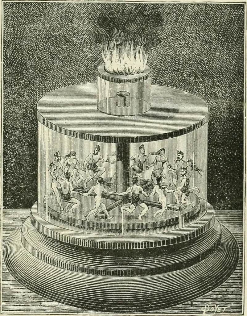 An illustration from Magic; stage illusions and scientific diversions, including trick photography, 1897, leaf 226