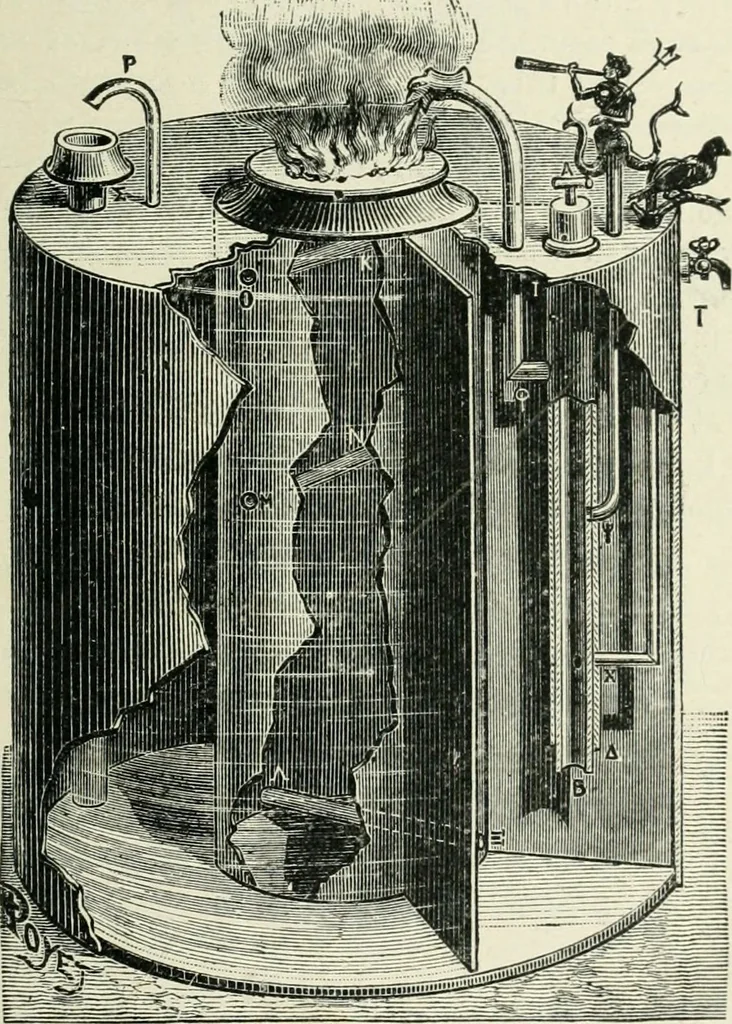 An illustration from Magic; stage illusions and scientific diversions, including trick photography, 1897, leaf 252