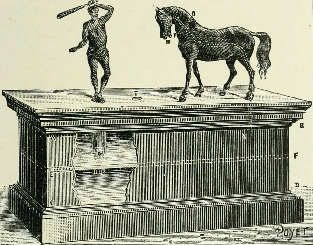 An illustration from Magic; stage illusions and scientific diversions, including trick photography, 1897, leaf 260