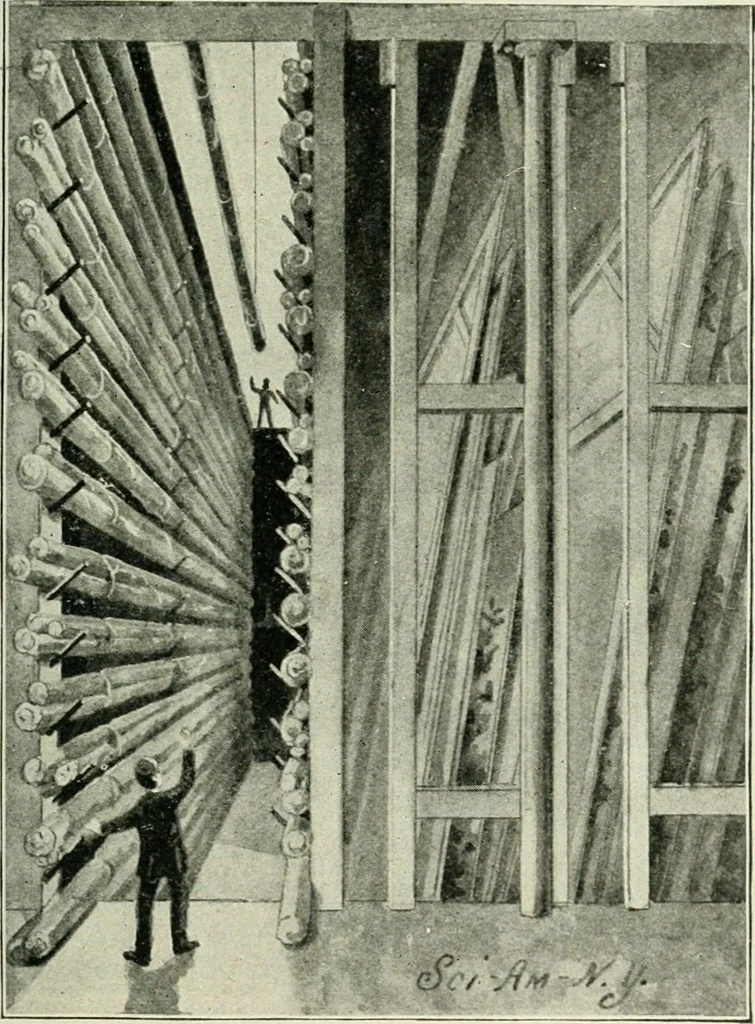 An illustration from Magic; stage illusions and scientific diversions, including trick photography, 1897, leaf 274
