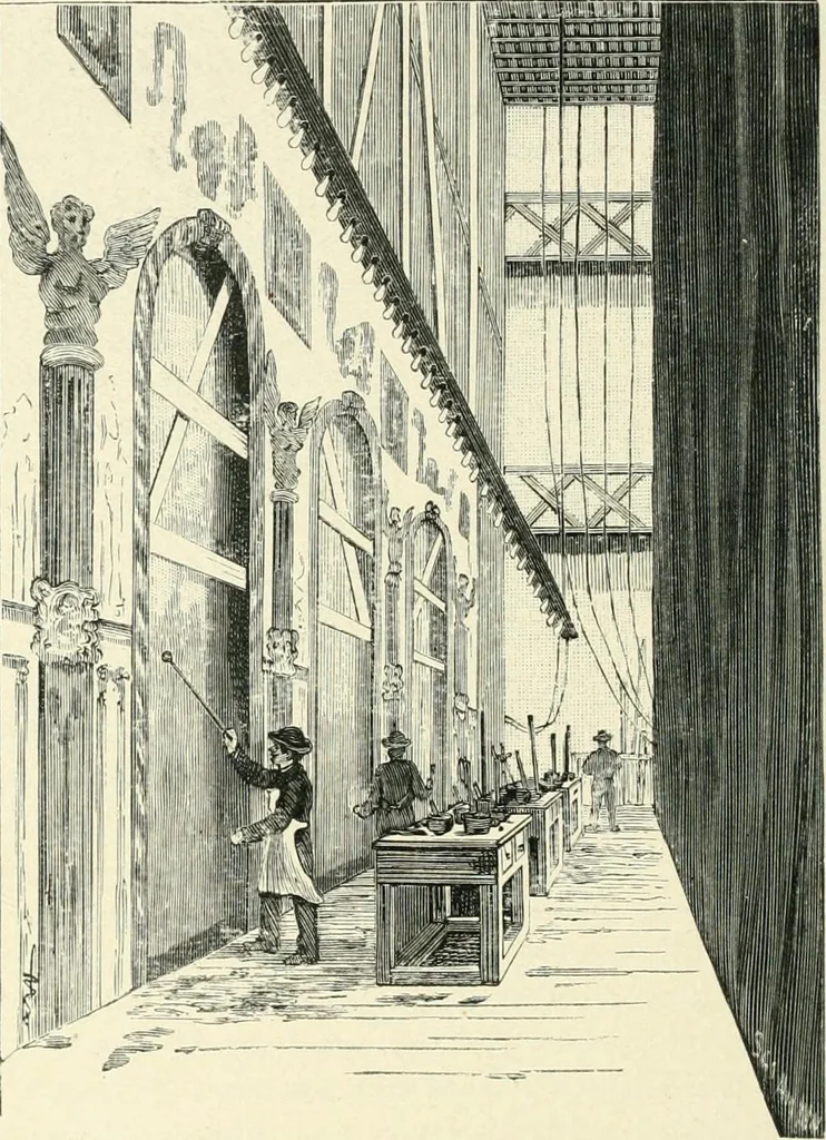 An illustration from Magic; stage illusions and scientific diversions, including trick photography, 1897, leaf 279