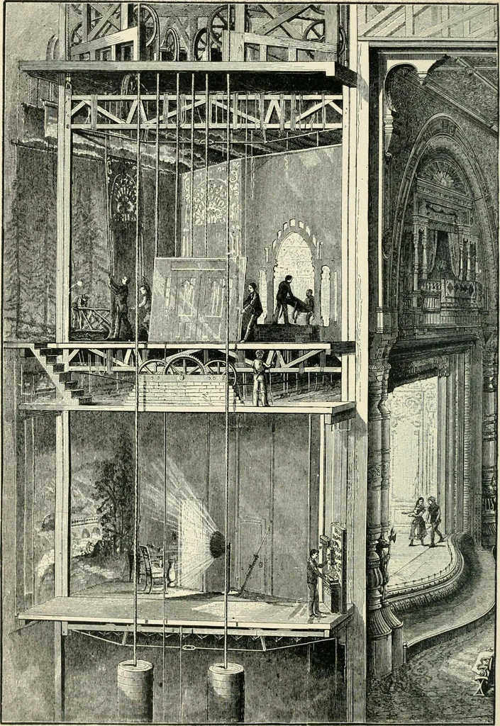 An illustration from Magic; stage illusions and scientific diversions, including trick photography, 1897, leaf 287