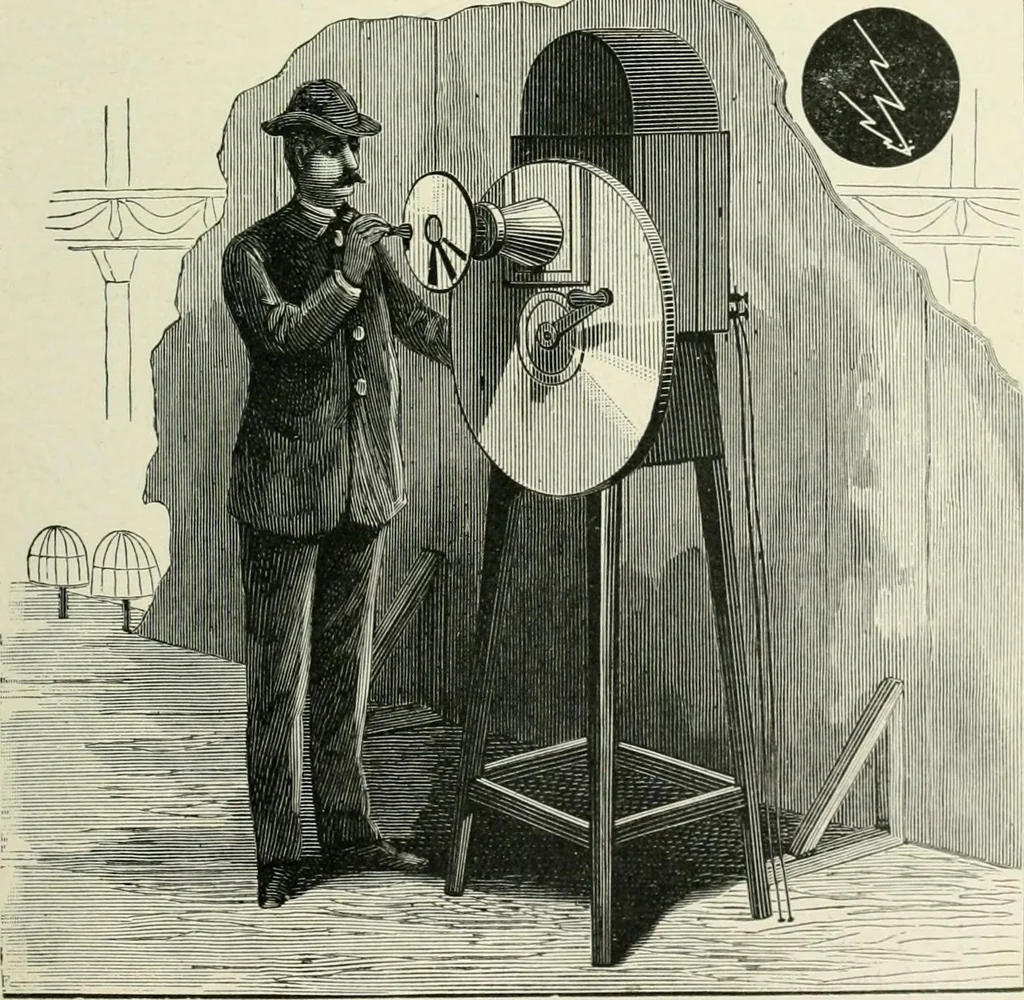 An illustration from Magic; stage illusions and scientific diversions, including trick photography, 1897, leaf 318