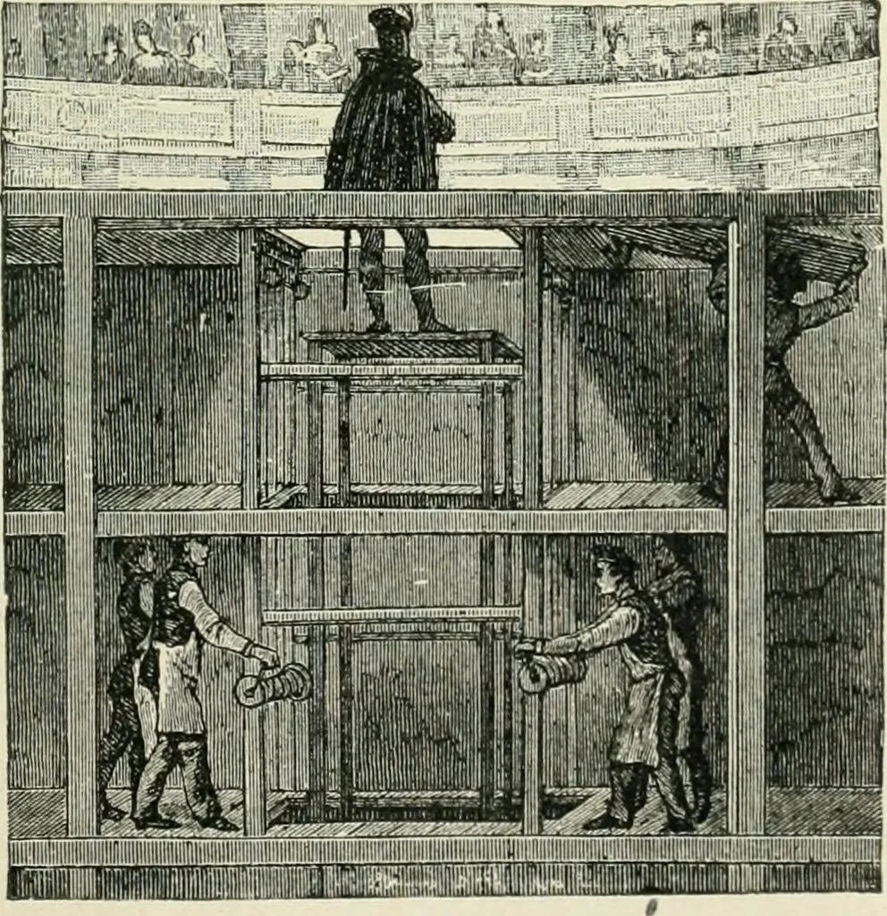 An illustration from Magic; stage illusions and scientific diversions, including trick photography, 1897, leaf 326