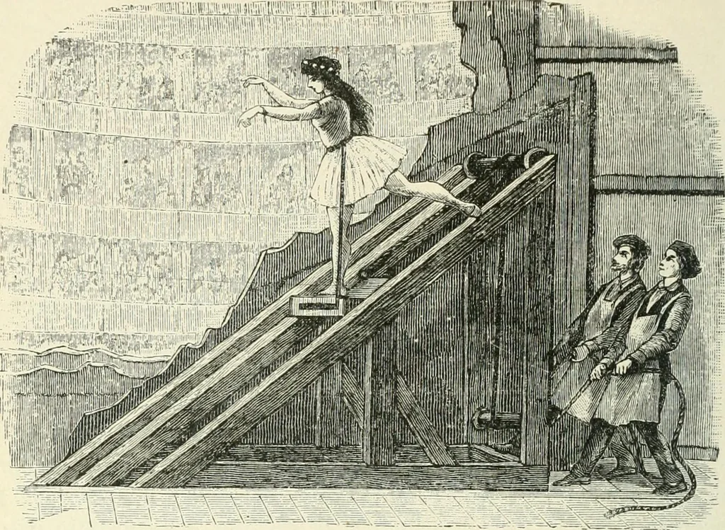 An illustration from Magic; stage illusions and scientific diversions, including trick photography, 1897, leaf 327