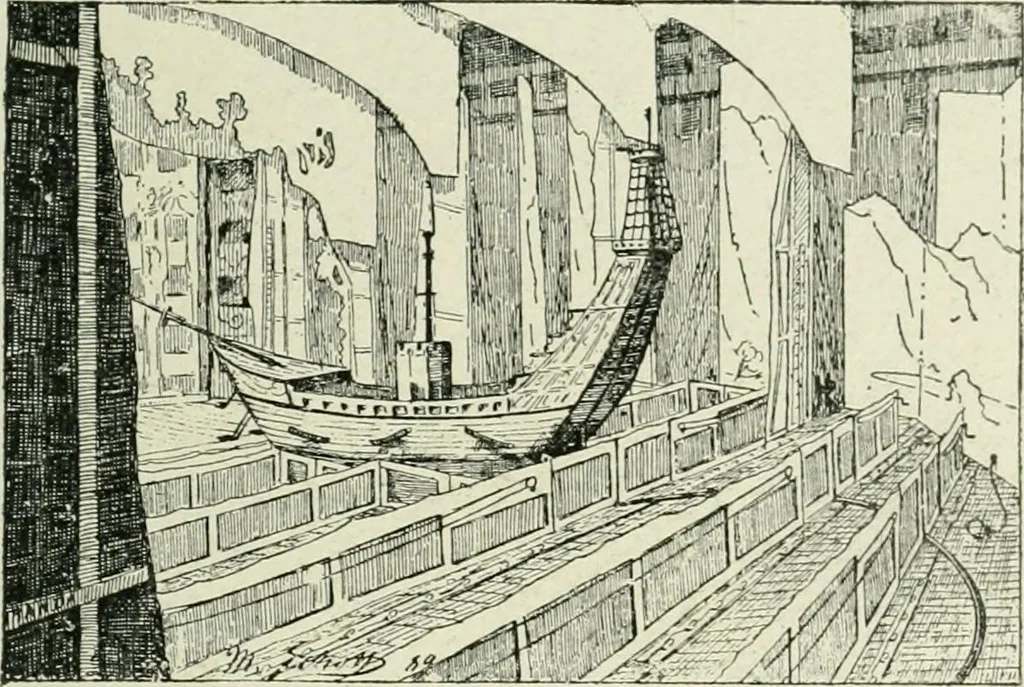 An illustration from Magic; stage illusions and scientific diversions, including trick photography, 1897, leaf 332