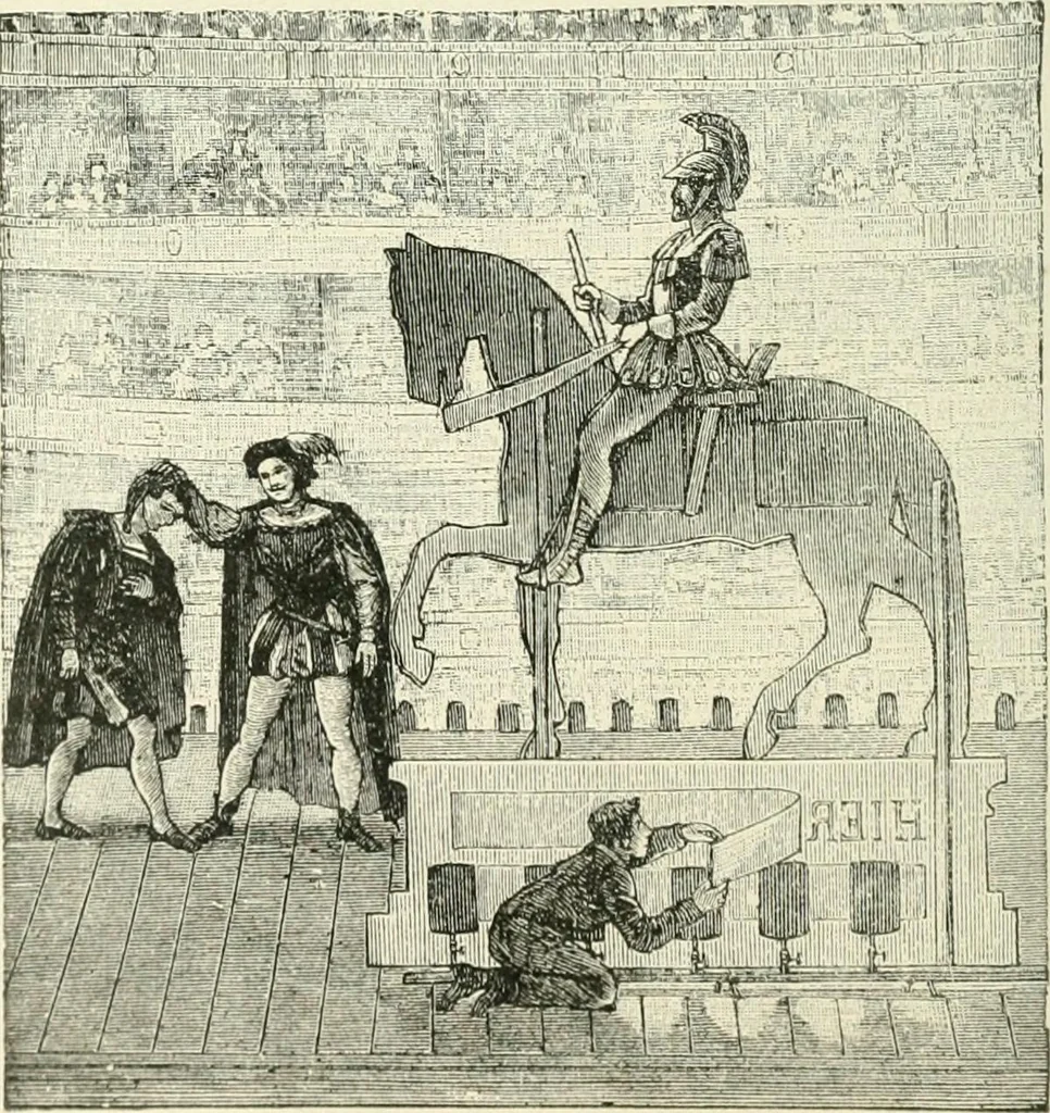An illustration from Magic; stage illusions and scientific diversions, including trick photography, 1897, leaf 335