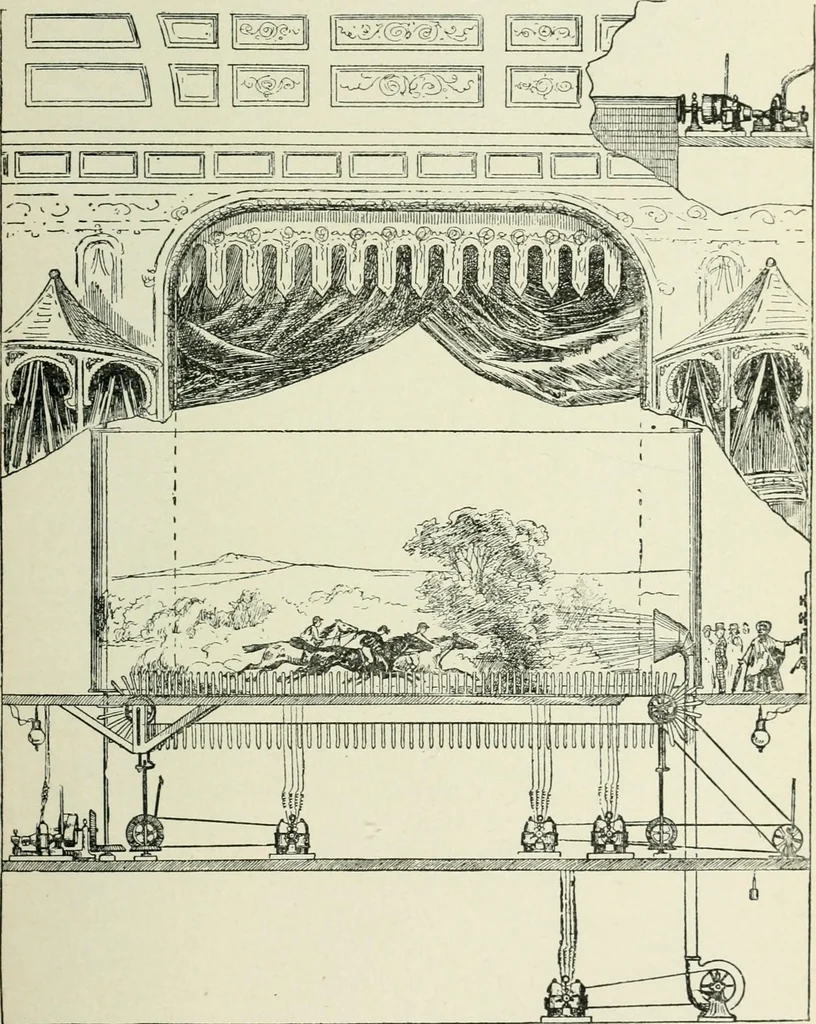 An illustration from Magic; stage illusions and scientific diversions, including trick photography, 1897, leaf 340