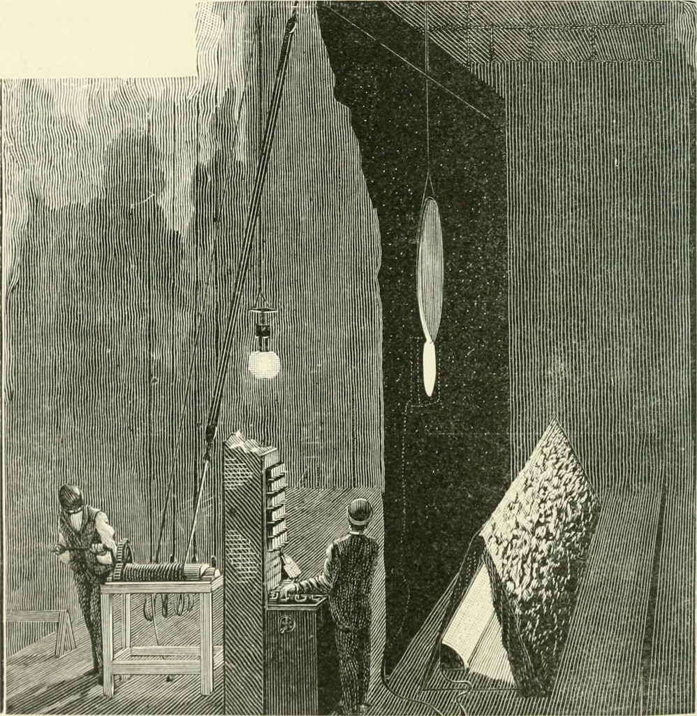 An illustration from Magic; stage illusions and scientific diversions, including trick photography, 1897, leaf 367