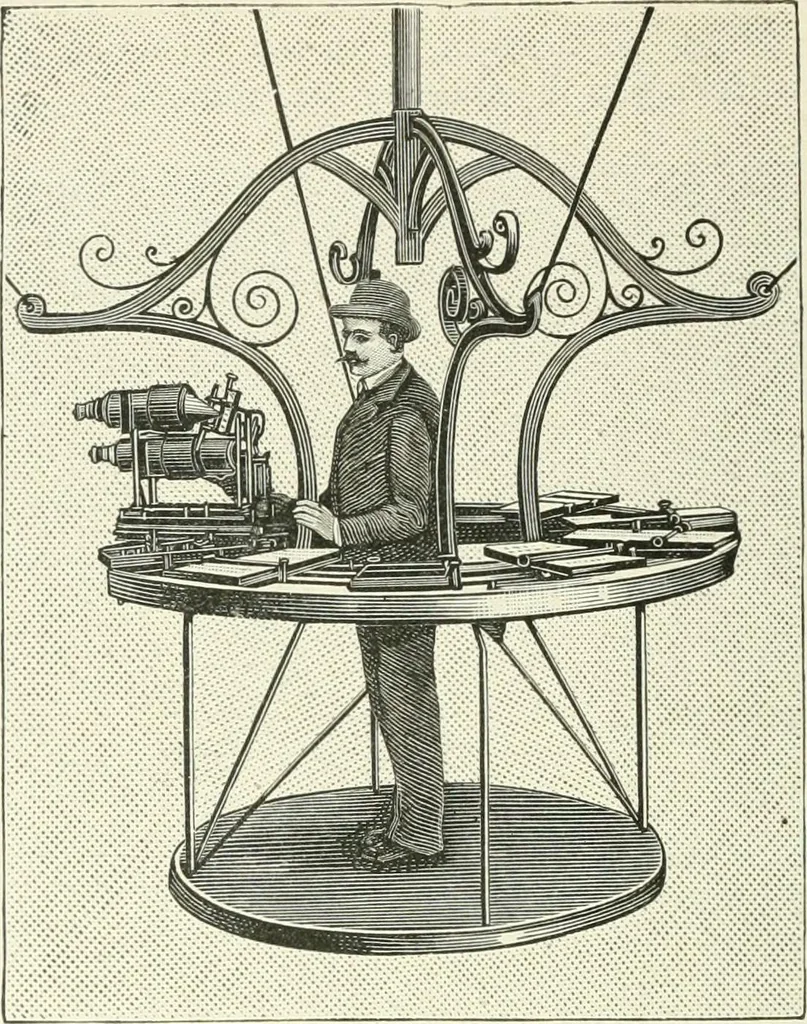 An illustration from Magic; stage illusions and scientific diversions, including trick photography, 1897, leaf 375