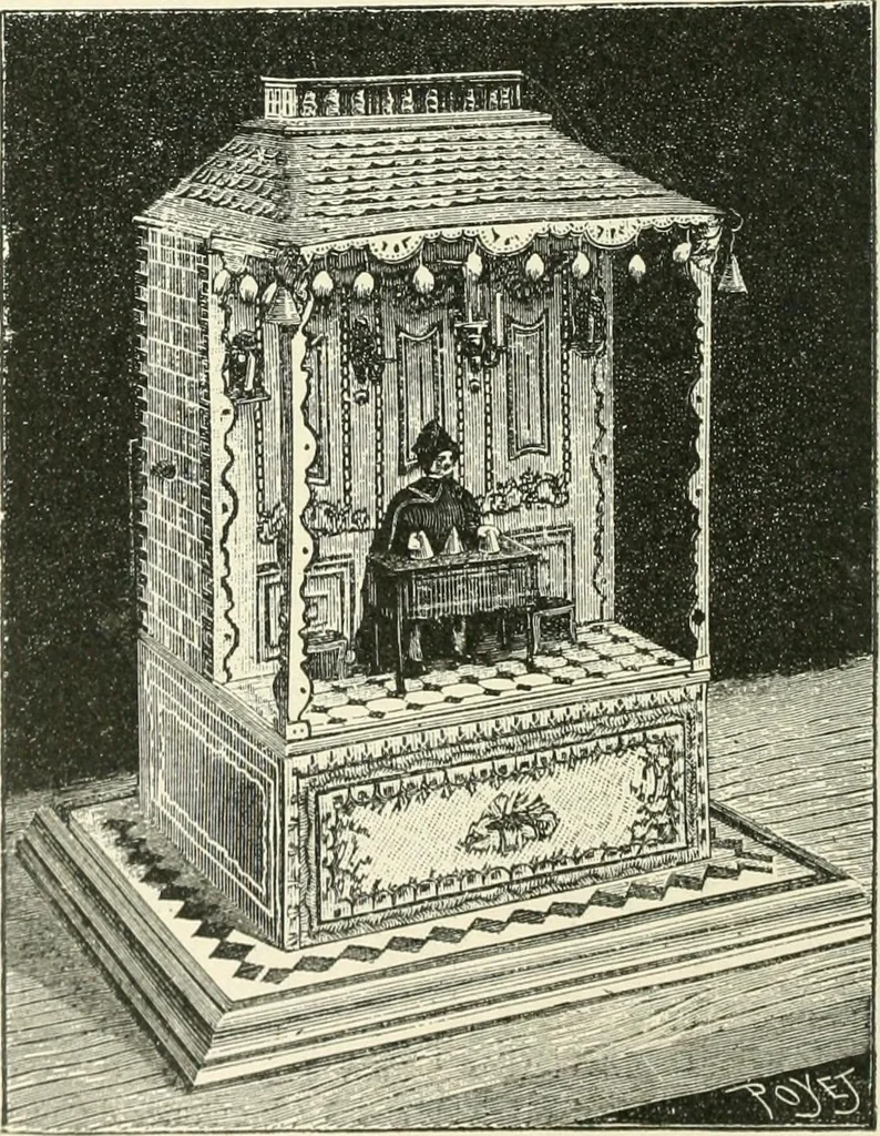 An illustration from Magic; stage illusions and scientific diversions, including trick photography, 1897, leaf 389