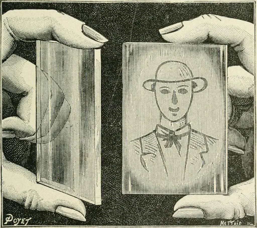 An illustration from Magic; stage illusions and scientific diversions, including trick photography, 1897, leaf 426