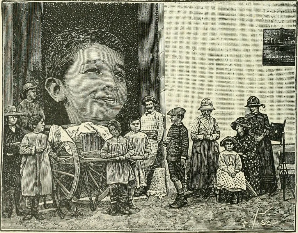 An illustration from Magic; stage illusions and scientific diversions, including trick photography, 1897, leaf 441