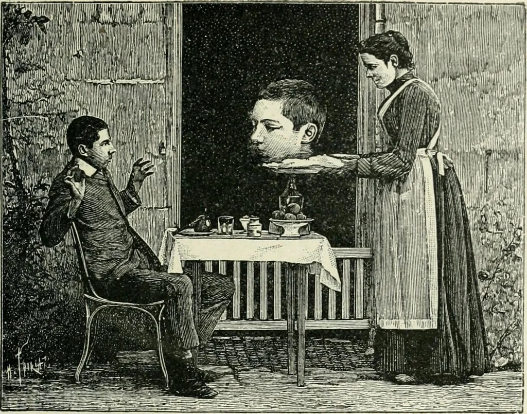 An illustration from Magic; stage illusions and scientific diversions, including trick photography, 1897, leaf 442