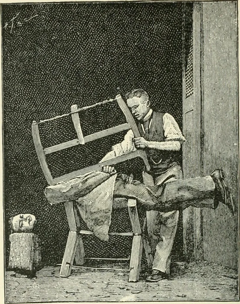 An illustration from Magic; stage illusions and scientific diversions, including trick photography, 1897, leaf 445