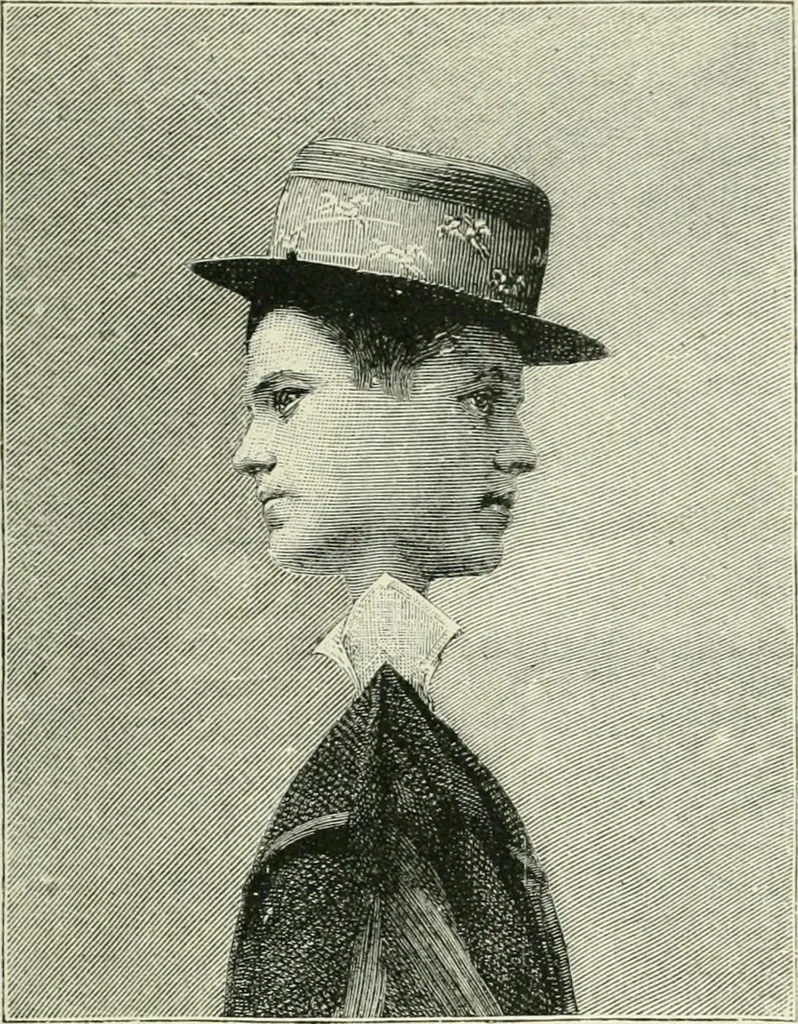 An illustration from Magic; stage illusions and scientific diversions, including trick photography, 1897, leaf 456