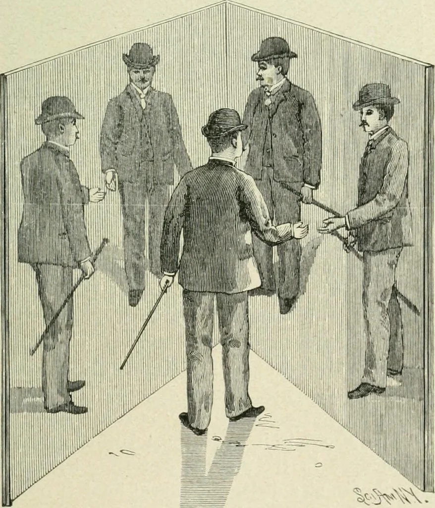 An illustration from Magic; stage illusions and scientific diversions, including trick photography, 1897, leaf 468