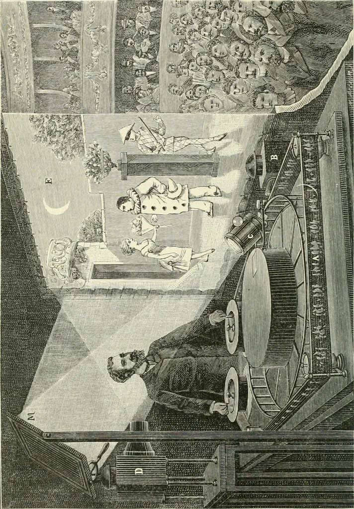 An illustration from Magic; stage illusions and scientific diversions, including trick photography, 1897, leaf 505