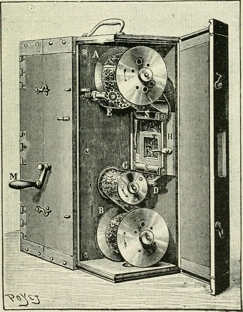 An illustration from Magic; stage illusions and scientific diversions, including trick photography, 1897, leaf 508