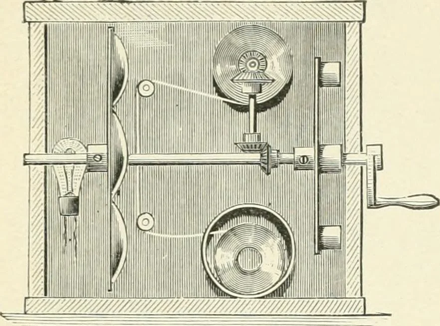 An illustration from Magic; stage illusions and scientific diversions, including trick photography, 1897, leaf 515
