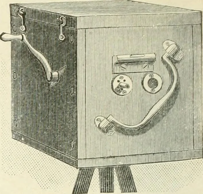 An illustration from Magic; stage illusions and scientific diversions, including trick photography, 1897, leaf 515