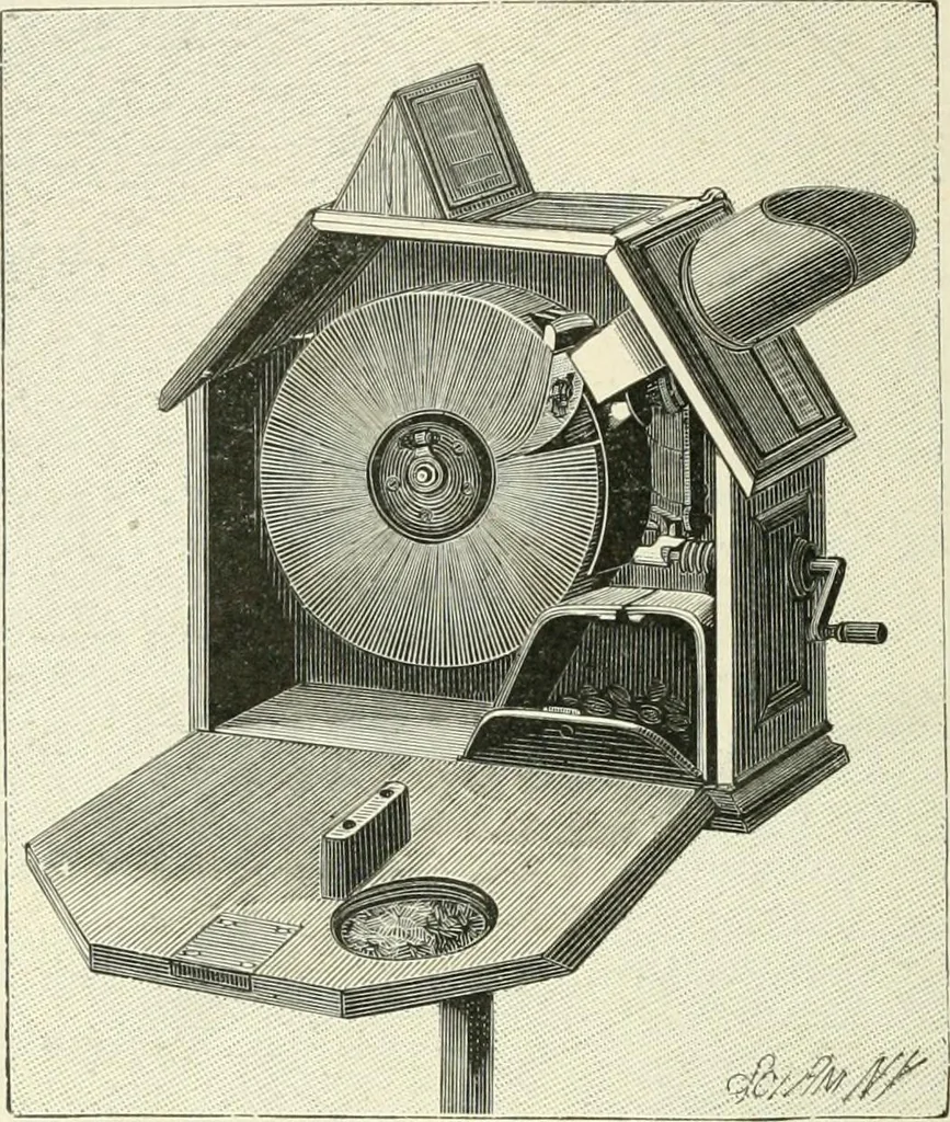 An illustration from Magic; stage illusions and scientific diversions, including trick photography, 1897, leaf 521