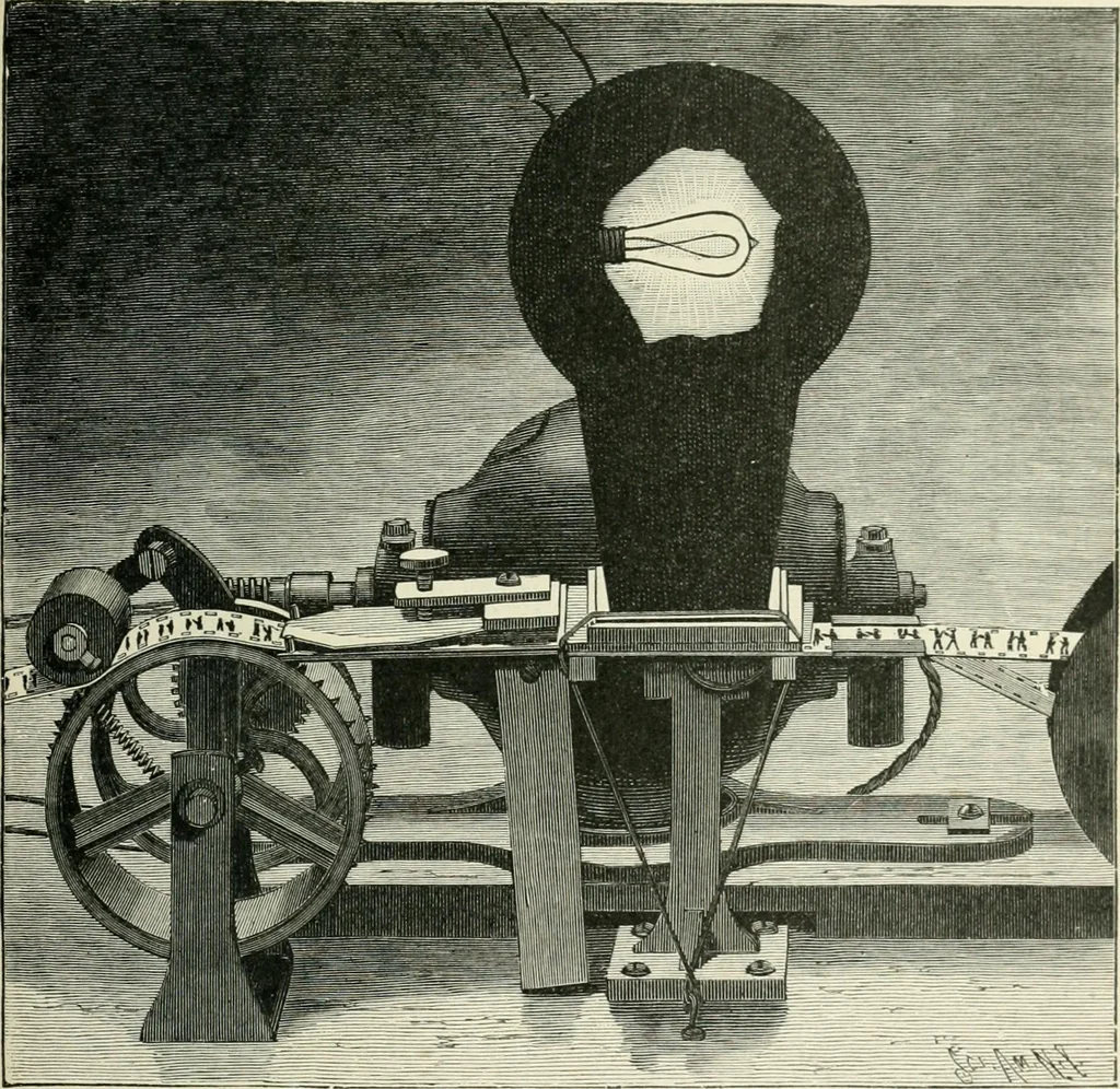 An illustration from Magic; stage illusions and scientific diversions, including trick photography, 1897, leaf 528