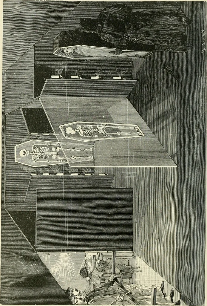 An illustration from Magic; stage illusions and scientific diversions, including trick photography, 1897, leaf 75