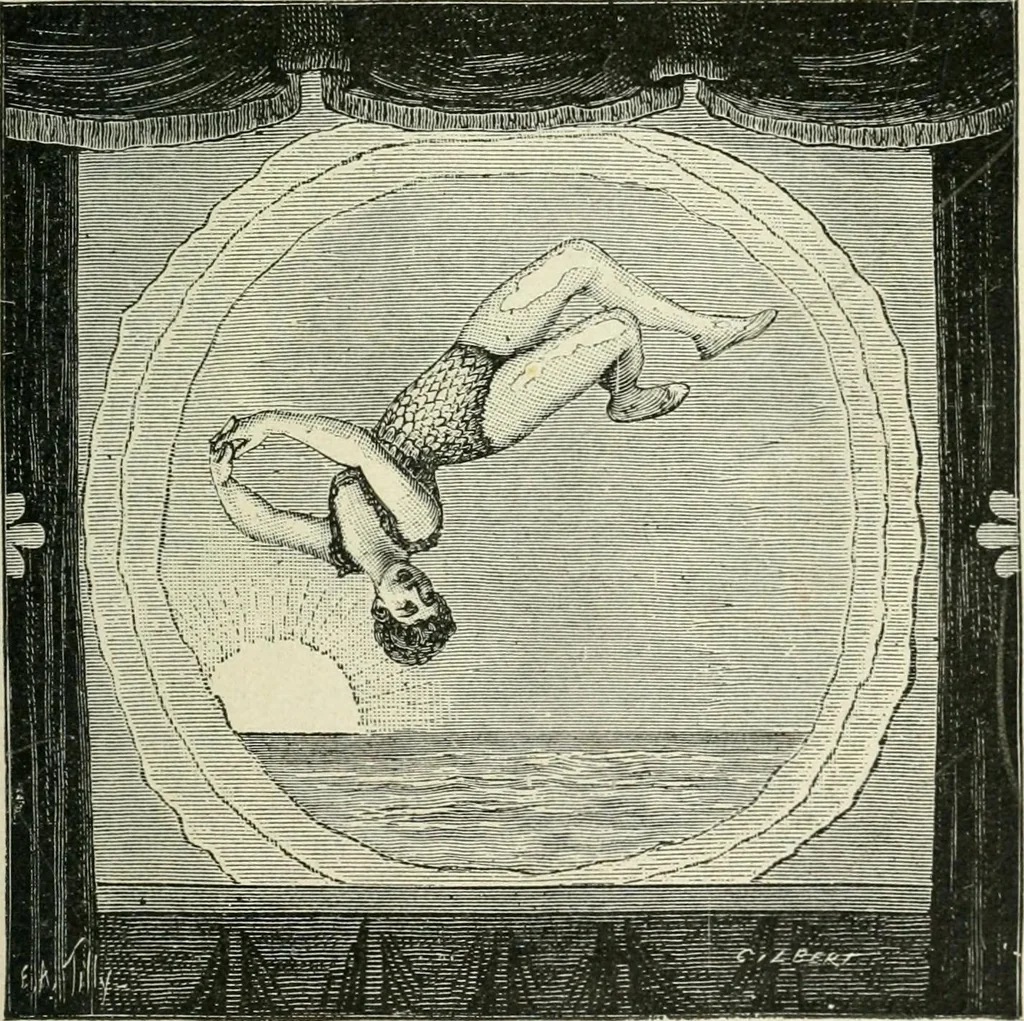 An illustration from Magic; stage illusions and scientific diversions, including trick photography, 1897, leaf 78