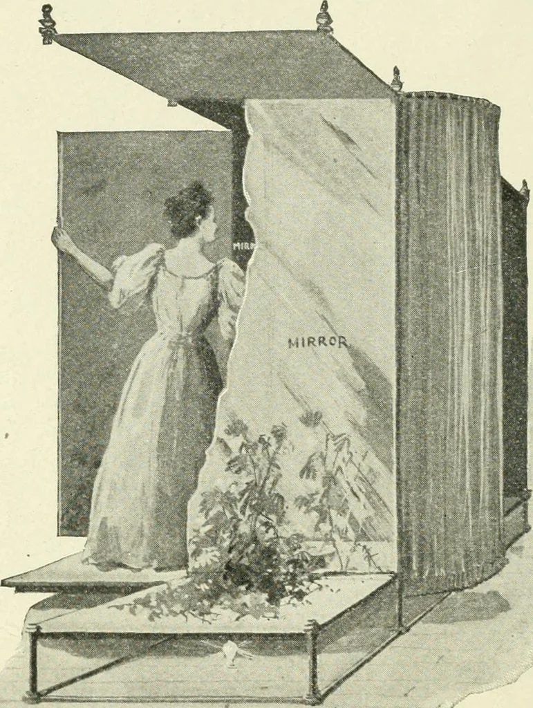 An illustration from Magic; stage illusions and scientific diversions, including trick photography, 1897, leaf 93