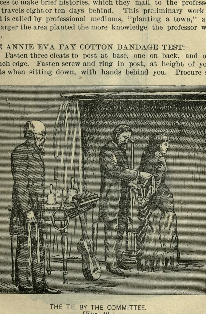 An illustration from Magic up to date, or, Shaw's magical instructor, 1896, leaf 71