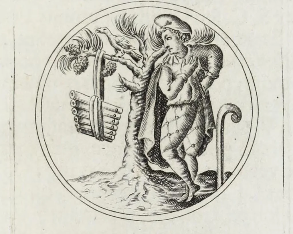 An illustration from Magnae deum matris Idaeae & Attidis initia : ex vetustis monumentis nuper Tornaci erutis, 1624, leaf 23