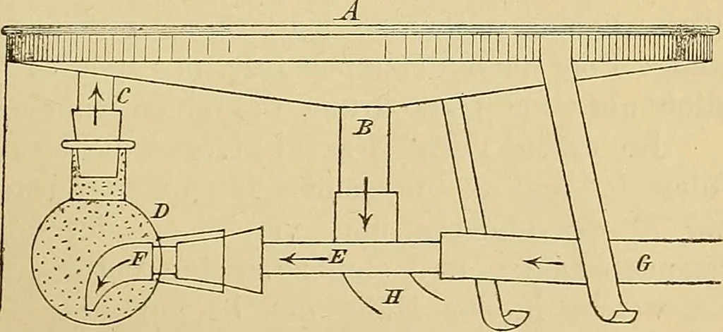 An illustration from Magnetische Kraftfelder : die Erscheinungen des Magnetismus, Elektromagnetismus und der Induktion dargestellt auf Grund des Kraftlinien-Begriffe, 1905, leaf 48