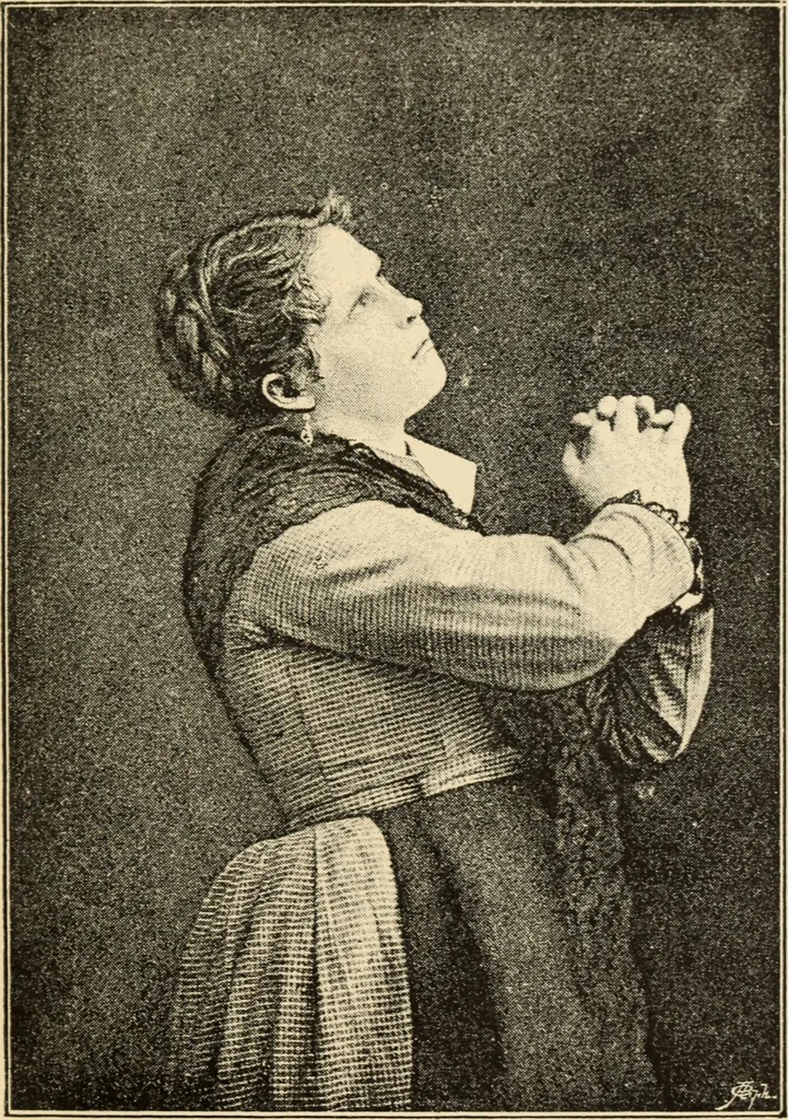 An illustration from Magnetismus und Hypnotismus; eine Darstellung dieses Gebietes, mit besonderer Berücksichtigung der Beziehungen zwischen dem mineralischen Magnetismus, dem sogenannten thierischen Magnetismus und dem Hypnotismus, 1895, leaf 218