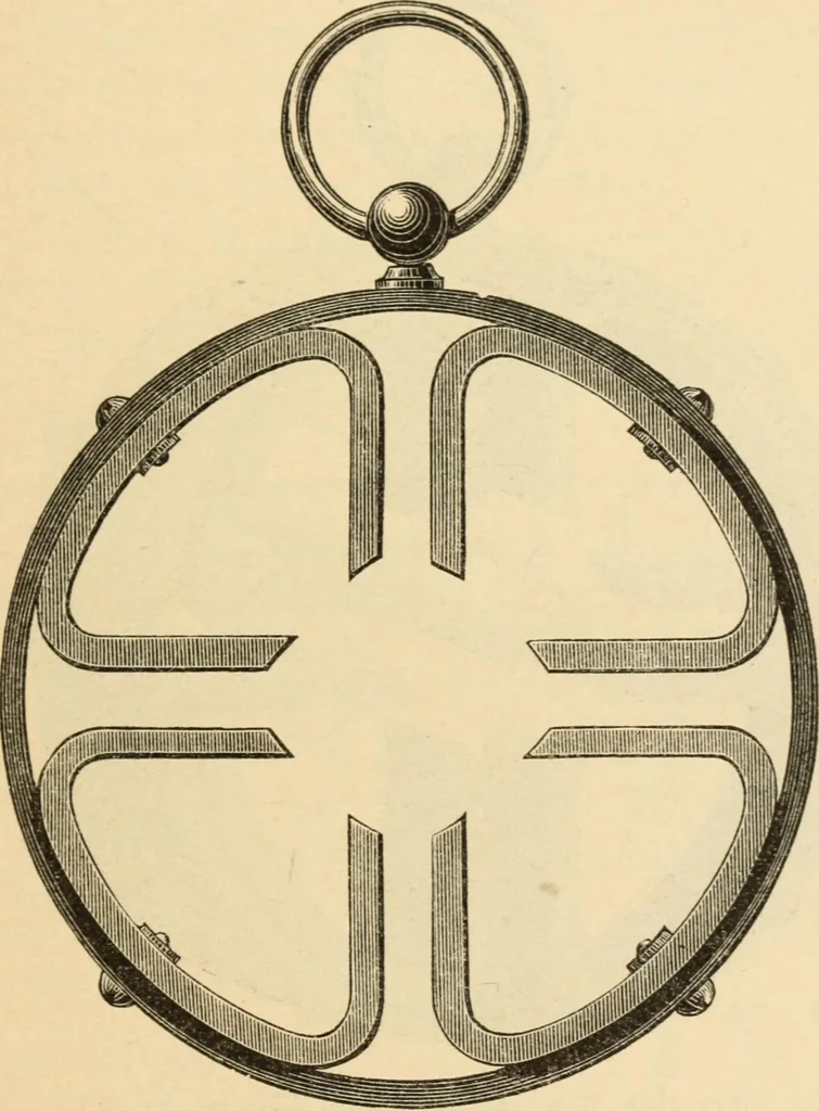An illustration from Magnetismus und Hypnotismus; eine Darstellung dieses Gebietes, mit besonderer Berücksichtigung der Beziehungen zwischen dem mineralischen Magnetismus, dem sogenannten thierischen Magnetismus und dem Hypnotismus, 1895, leaf 92