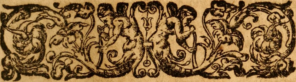 An illustration from Magni Hippocratis medicorum omnium facile principis Opera omnia quae extant in VIII sectiones ex Erotiani mente distributa, 1596, leaf 8